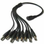 CABLE DISTRIBUTERUR D ALIMENTATION 1 FEMELE VERS 8 SORTIE MALE