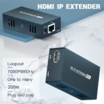 EXTENDER HDMI 50M BLEU