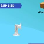 SUPPORT CAMERA PLASTIQUE (L15D) CAX-SUP 15CM