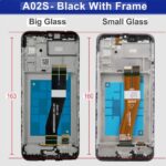CHASSIS LCD SAM A02S   (SCREEN FRAME)