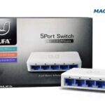 SWITCH ALFA SW05S RACKABLE 5 PORT