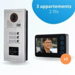 VIDEO PHONE GY-V90R*3-530 3 ETAGE 9"