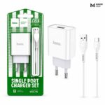 CHARGEUR HOCO / C81A Asombroso single port charger set(Type-C)(EU)