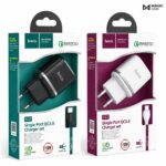 CHARGEUR HOCO / N3 Special single port QC3.0 charger set(Type-C)(EU)