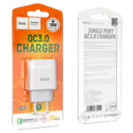 CHARGEUR HOCO / C72Q Glorious single port QC3.0 charger(EU)