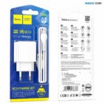CHARGEUR HOCO / C98A Proton single port QC3.0 charger set(Type-C)(EU)