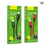 CABLE USB HOCO X89 Wind PD charging data cable iP(unpackaged)