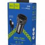 CHARGEUR AUTO / Z49 Level dual port car charger set(Micro)