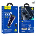 CHARGEUR AUTO / Z52 Spacious PD38W(1C1A) car charger set(C to iP)