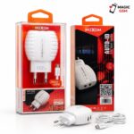 CHARGEUR MOXOM MX-HC02 V8 / 2 USB   / 2.4A
