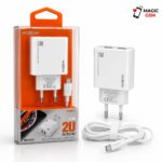 CHARGEUR MOXOM MX-HC20 V8 / 2 USB   / 2.4A