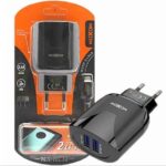 CHARGEUR MOXOM MX-HC30 V8 / 2 USB   / 2.4A