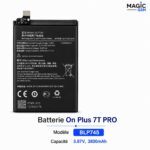 BATTERIE ONE PLUS 7T PRO / BLP745