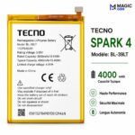 BATTERY TECNO CAMON 12 / SPARK 4  BL 39LT