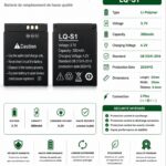 BATTERIE SMART WHITCH  LQ -S1