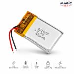 BATTERIE 401025 2 FIL 3,7V 400MAH ( size 25mm*30mm )