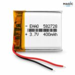 BATTERIE 582728 2 FIL 3,7V 400MAH ( size 30mm*20mm )