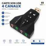 CARTE SON USB 4CH 7.1 - Image 2