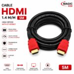 CABLE HDMI 1.4V M/M 5M