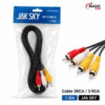 CABLE 3 RCA /3 RCA 1.5M JAK SKY