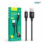 CABLE USB HOCO X89 Wind charging data cable micro (unpackaged) /1000