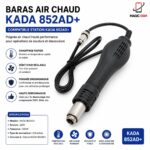BARAS AIR CHAUD KADA 852AD PLUS