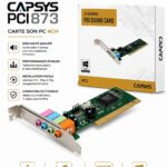 CARTE PCI SON 4 CHANNEL - PCI873