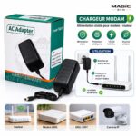 CHARGEUR MODAM EU 086M MAGIC 12V 2A /300
