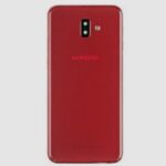 VITER ARRIERE SAMSUNG J6+ RED  ( BACK COVER )