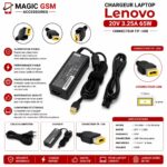 CHARGEUR LAPTOP LENOVO 20V 3.25 A USB