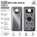 VITER ARRIERE XIAOMI NOTE 9 PRO / NOTE 9S GREY ( BACK COVER )