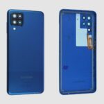 VITER ARRIERE SAMSUNG A12 ( BACK COVER ) BLUE