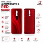 VITER ARRIERE XIAOMI REDMI 8 RED ( BACK COVER )