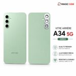 VITER ARRIERE SAMSUNG A34 5G GREEN ( BACK COVER )
