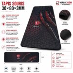 TAPIS DE SOURIS 30*80*3MM