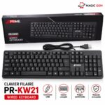 CLAVIER USB GAMING TOUCHE ROND PRIME TECH KW21