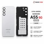 VITER ARRIERE SAMSUNG A55 5G A556 SILVER  ( BACK COVER )