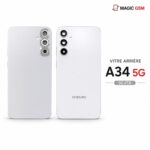 VITER ARRIERE SAMSUNG A34 5G SILVER ( BACK COVER )
