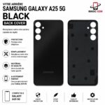 VITER ARRIERE SAMSUNG A25 5G BLACK ( BACK COVER )