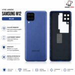 VITER ARRIERE SAMSUNG M12 BLUE ( BACK COVER )