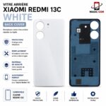VITER ARRIERE XIAOMI REDMI 13C WHITE ( BACK COVER )