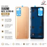 VITER ARRIERE XIAOMI NOTE 10 PRO 4G GOLD ( BACK COVER )