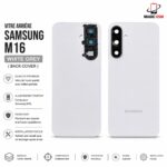 VITER ARRIERE SAMSUNG M16 WHITE ( BACK COVER )