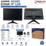 ECRAN 19 LCD CAPSYSC DS3000