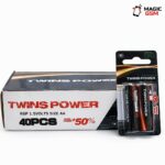PILLE LH TWINS R6 1.5 VOLTES AAA 40P