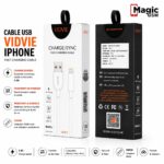 CABLE USB VIDVIE CB411I IPHONE-USB  B