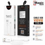 CABLE USB VIDVIE CB411T TYPE-C USB  B