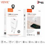 CHARGEUR VIDVIE PLE244 USB - V8 (luna)