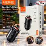 CHARGER AUTO VDVIE CC522C TC DOUBLE PORT USB + TYPE C